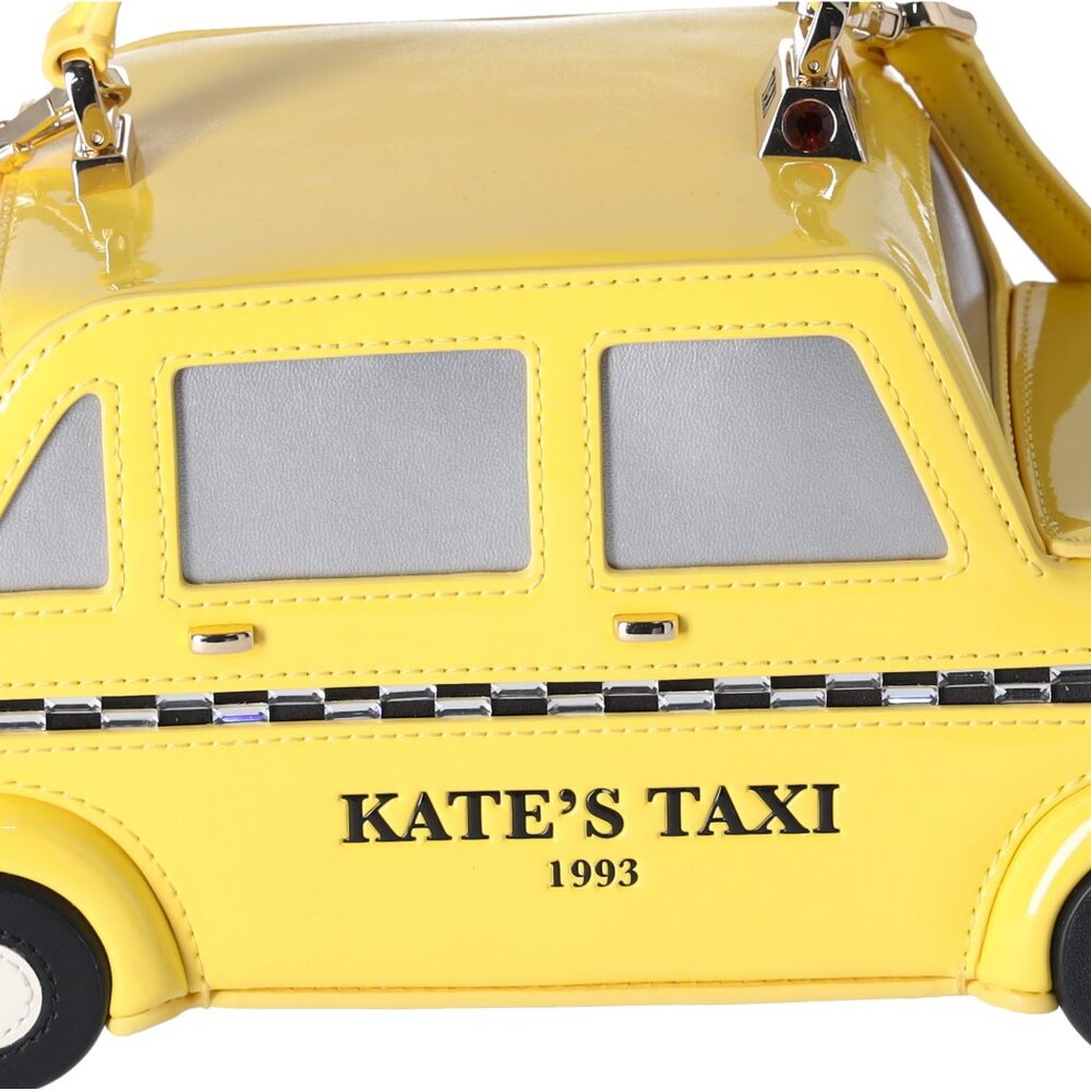 Kate Spade 3D NYC Taxi Yellow Cab Crossbody Bag KI975 Novelty Collection - Picture 3 of 8